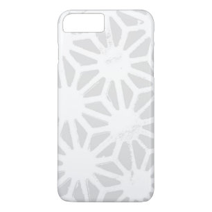 Funda Para iPhone 8 Plus/7 Plus Patrón geométrico gris pálido