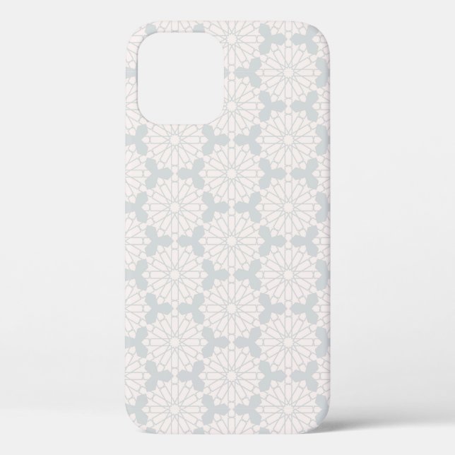 Funda De Case-Mate Para iPhone Patrón geométrico islámico (Reverso )