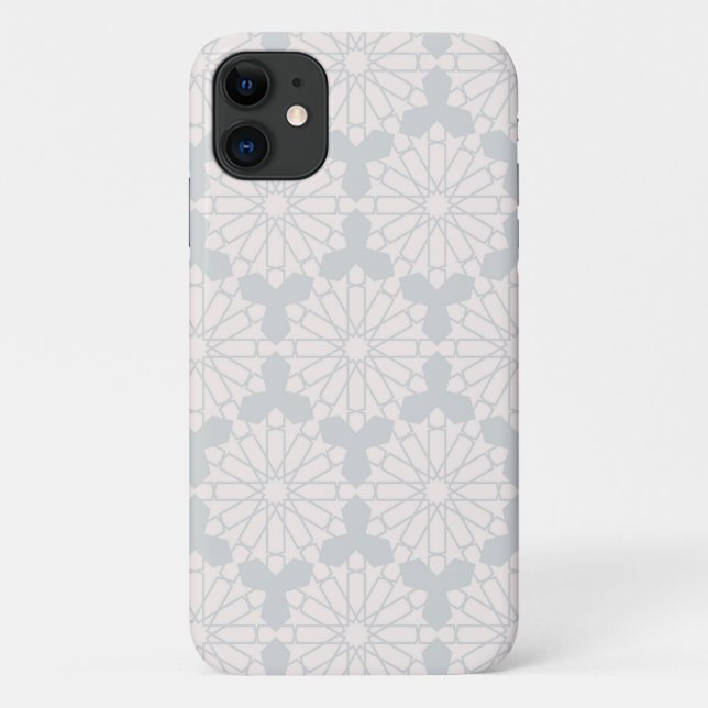 Funda De Case-Mate Para iPhone Patrón geométrico islámico (Reverso)