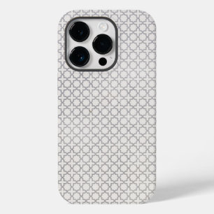 Funda Para iPhone 14 Pro De Case-Mate Patrón geométrico islámico beige