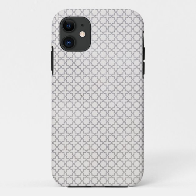 Funda De Case-Mate Para iPhone Patrón geométrico islámico beige (Reverso)