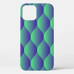 Funda Para iPhone 12 Patrón geométrico moderno con formas abstractas en