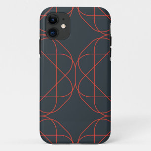 Funda Para iPhone 11 Patrón geométrico moderno, simple, lindo y juguetó