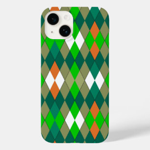 Funda Para iPhone 14 De Case-Mate Patrón geométrico multicolor rombos minimalismo
