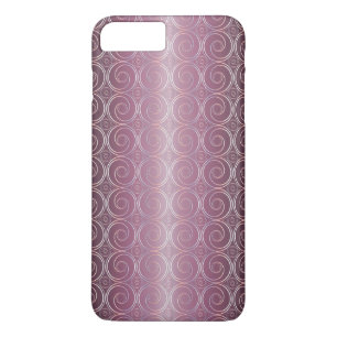 Funda Para iPhone 8 Plus/7 Plus patrón geométrico púrpura
