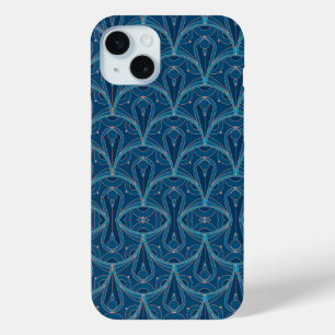 Funda Para iPhone 15 Mini Patrón geométrico repetido Art Déco