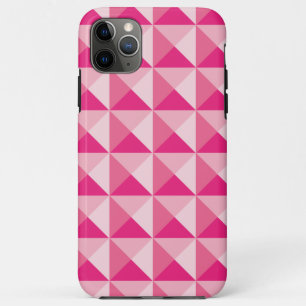 Funda Para iPhone 11 Pro Max Patrón geométrico rosado