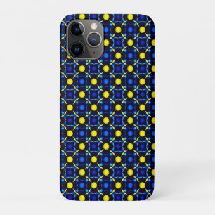 Funda Para iPhone 11 Pro Patrón geométrico simétrico abstracto