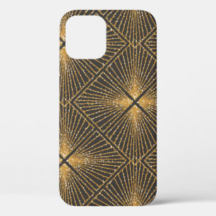 Funda Para iPhone 12 Patrón Geométrico Sin Marea Art Deco. Elegante W