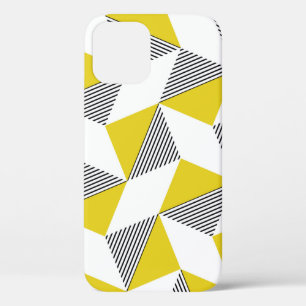 Funda Para iPhone 12 Patrón geométrico sin soldadura con triángulos, rh