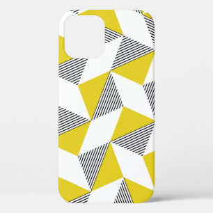 Funda Para iPhone 12 Patrón geométrico sin soldadura con triángulos, rh