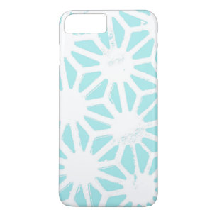 Funda Para iPhone 8 Plus/7 Plus Patrón geométrico turquesa
