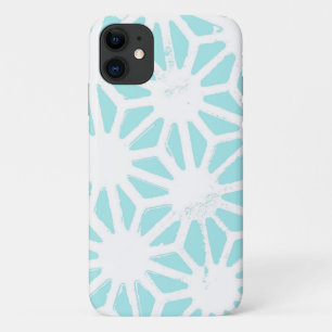 Funda Para iPhone 11 Patrón geométrico turquesa