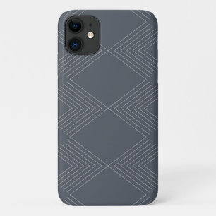 Funda Para iPhone 11 Patrón gráfico simple, elegante, urbano, de línea