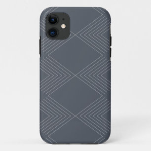 Funda Para iPhone 11 Patrón gráfico simple, elegante, urbano, de línea