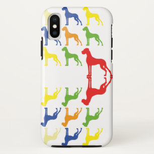 Funda Para iPhone XS Patrón Gran Danés