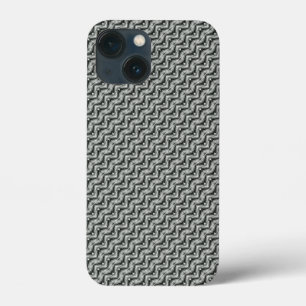 Funda Para iPhone 13 Mini Patrón gris abstracto