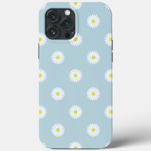 Funda Para iPhone 13 Pro Max Patrón ilustrativo de mareas en azul pálido