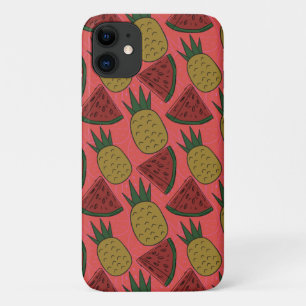 Funda Para iPhone 11 Patrón ininterrumpido de frutas   Patrón de superf