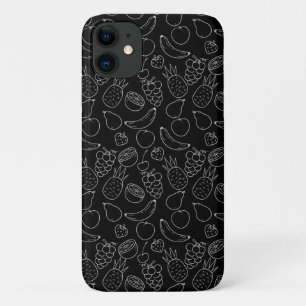 Funda Para iPhone 11 Patrón ininterrumpido de frutas Patrón de superf