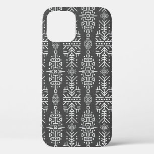 Funda Para iPhone 12 patrón inmaculado de estilo étnico. Creativo