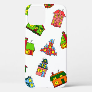 Funda Para iPhone 12 Patrón inmaculado de personalizado diferente y col