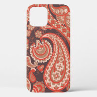 Patrón inquebrantable de Paisley vintage. Flor fan