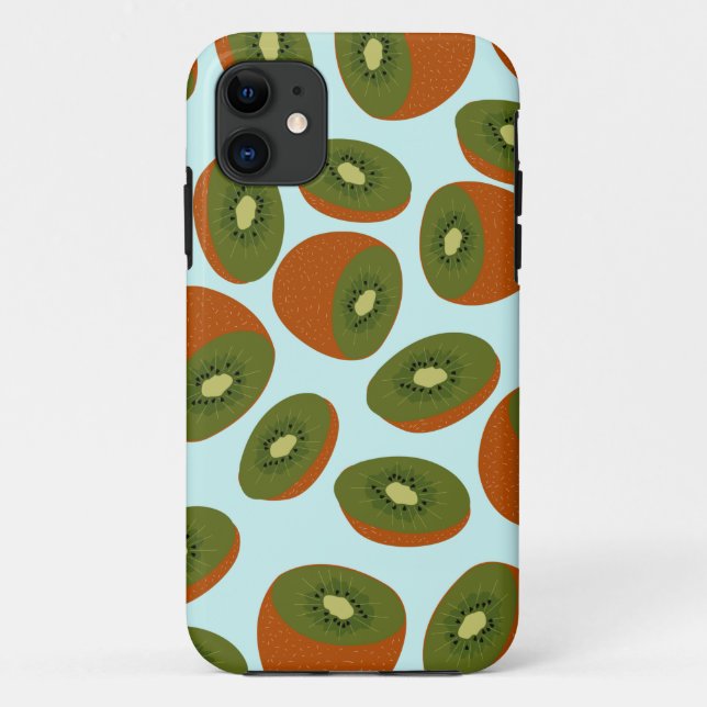 Funda De Case-Mate Para iPhone Patrón Kiwifruit (Reverso)