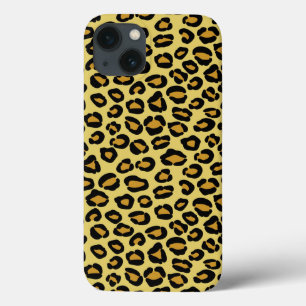 Funda Para iPhone 13 Patrón Leopard