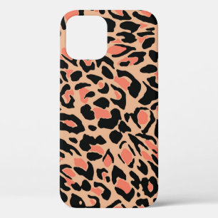 Funda Para iPhone 12 Patrón leopardo