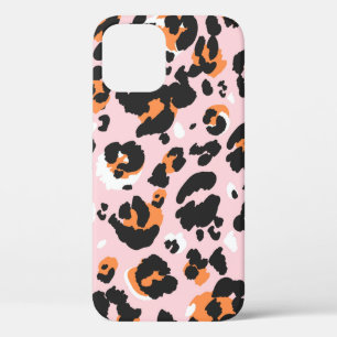 Funda Para iPhone 12 Patrón leopardo sin fisuras. Textura clásica de le