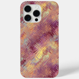 Funda Para iPhone 15 Pro Max Patrón líquido rojo ruby