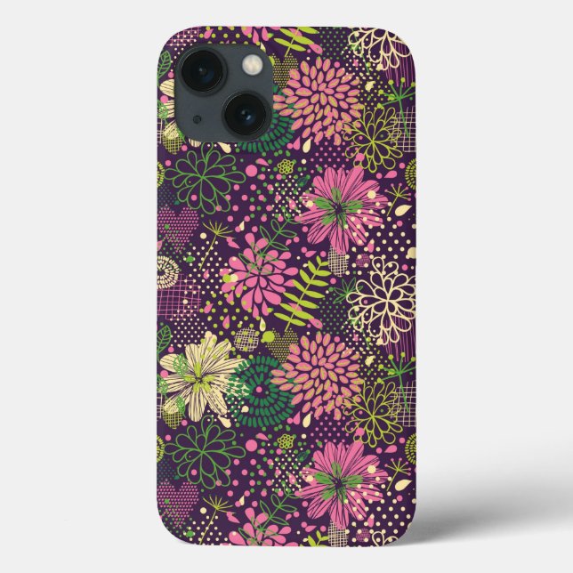 Funda De Case-Mate Para iPhone Patrón luminoso (Reverso)