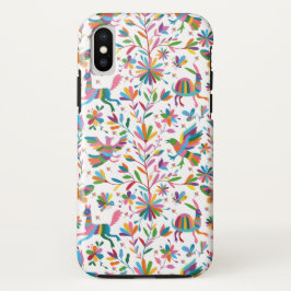 Funda Para iPhone XS Patrón luminoso estilo otomano mexicano