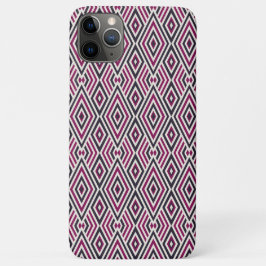 Funda Para iPhone 11 Pro Max Patrón magenta y azul