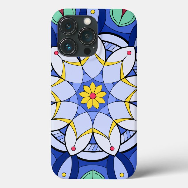 Funda De Case-Mate Para iPhone Patrón Mandala 01 (Reverso )
