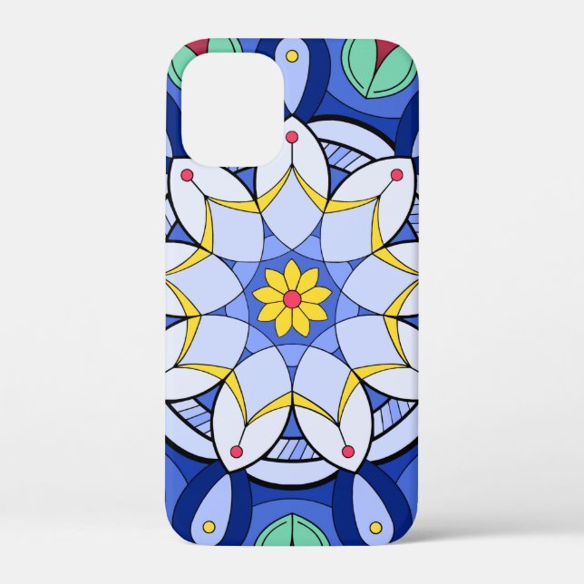 Funda De Case-Mate Para iPhone Patrón Mandala 01 (Reverso )