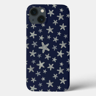 Funda Para iPhone 13 Patrón Mar de Starfish