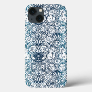 Funda Para iPhone 13 Patrón marino vintage
