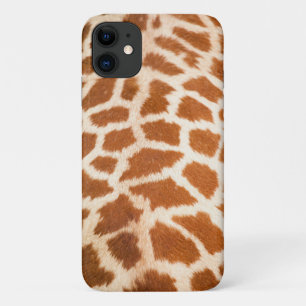 Funda Para iPhone 11 Patrón marrón de textura de piel de jirafa