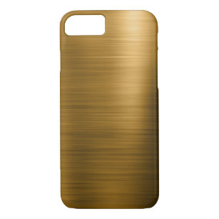 Funda Para iPhone 8/7 Patrón metálico de lujo de Relieve metalizado dora