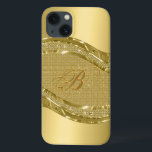 title_seo2 Patrón Metálico Oro Con Diamantes<br><div class="desc">Tonos dorados lustroso metálico con un patrón de diamantes. Personalizado y monograma opcional.</div>
