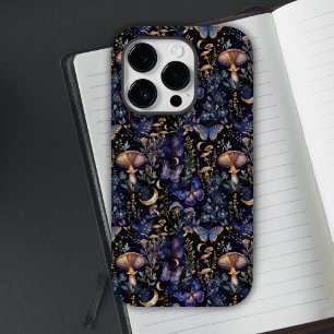 Funda Para iPhone 14 Pro De Case-Mate Patrón Místico Celestial Floral Mariposa