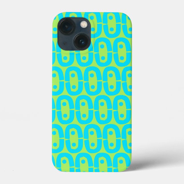 Funda De Case-Mate Para iPhone patrón moderno colorido (Reverso )