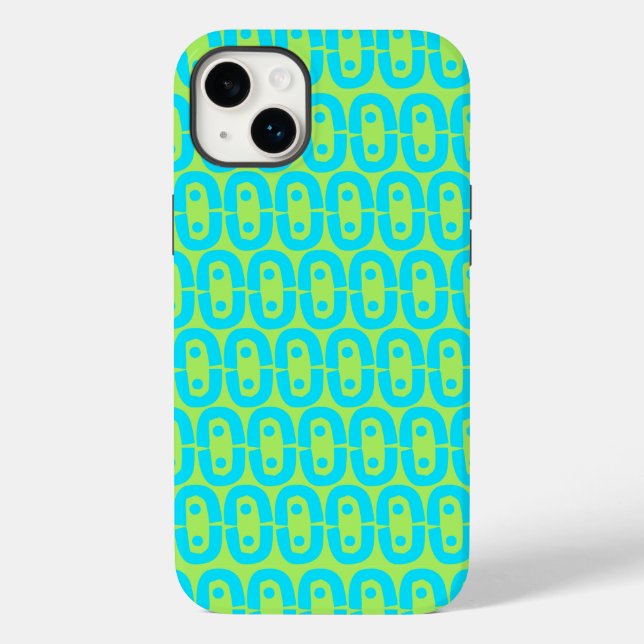 Funda De Case-Mate Para iPhone patrón moderno colorido (Reverso )
