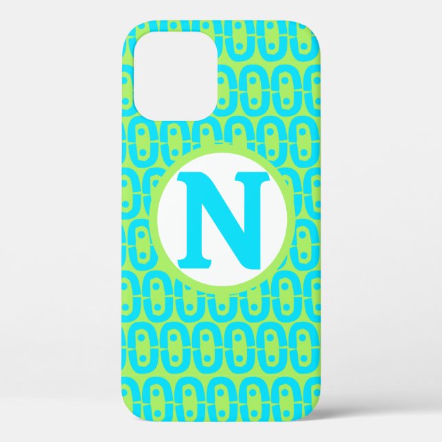 Funda De Case-Mate Para iPhone patrón moderno colorido (Reverso )