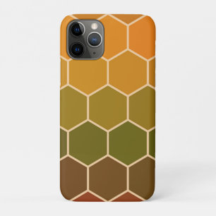 Funda Para iPhone 11 Pro Patrón moderno de Cubos 3d o Hexagons coloridos