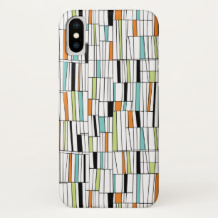 Funda Para iPhone X Patrón moderno del Siglo Medio