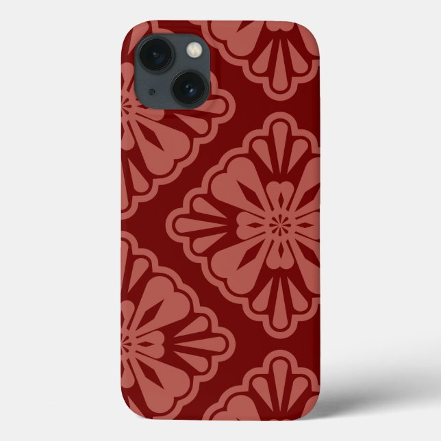 Funda De Case-Mate Para iPhone Patrón moderno estilo Geométrico moderno (Reverso)