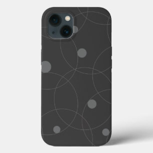 Funda Para iPhone 13 Patrón moderno, simple, lúdico, divertido de círcu